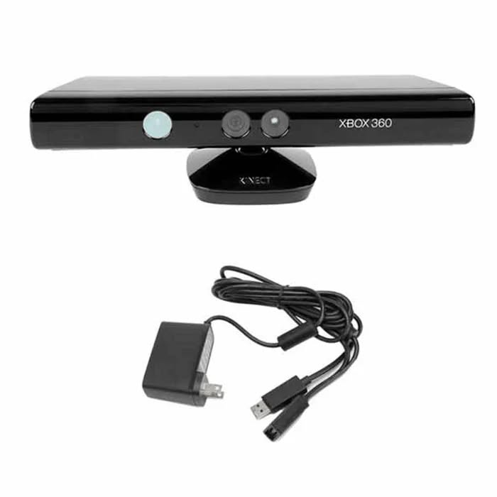 Xbox 360 Kinect Camera Sensor (used) with USB Adapter - 3D Depth Camera Alternative