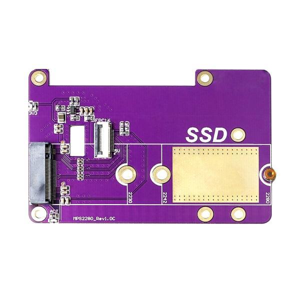 Raspberry Pi 5 SSD Hat - PCIe to M.2 2280 Ssd